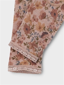 NAME IT Merinould Leggings Wang Roebuck Flowers